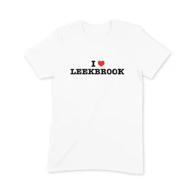 I Love Leekbrook T Shirt - Image 3