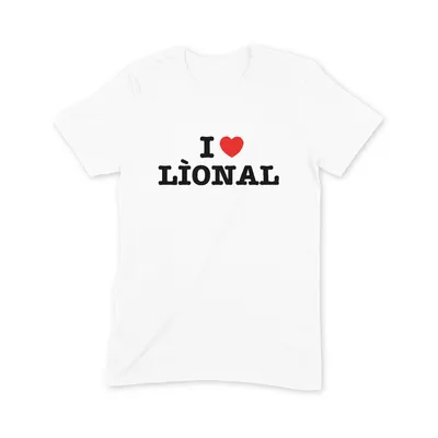 I Love Lìonal T Shirt - Image 3