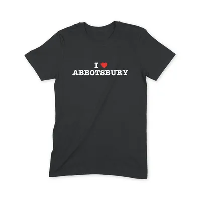 I Love Abbotsbury T Shirt - Image 1