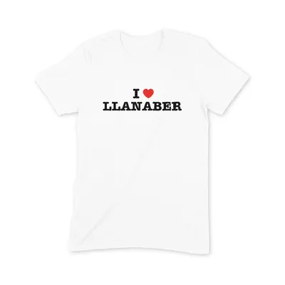 I Love Llanaber T Shirt - Image 3