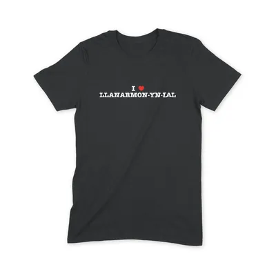 I Love Llanarmon-yn-Ial T Shirt - Image 1