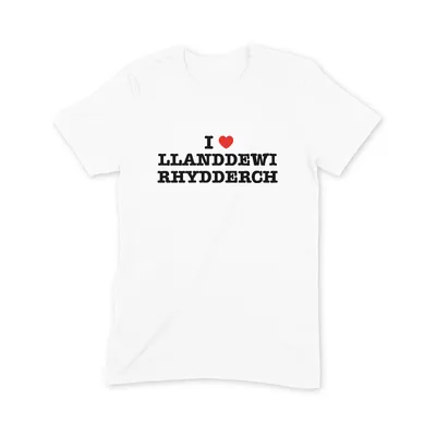 I Love Llanddewi Rhydderch T Shirt - Image 3
