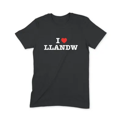 I Love Llandw T Shirt - Image 1
