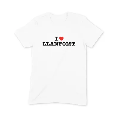 I Love Llanfoist T Shirt - Image 3