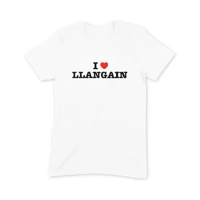 I Love Llangain T Shirt - Image 3