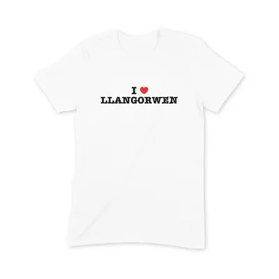 I Love Llangorwen T Shirt - Image 3
