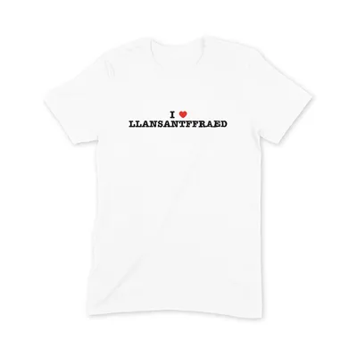 I Love Llansantffraed T Shirt - Image 3