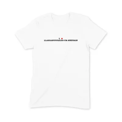 I Love Llansantffraidd-ym-Mechain T Shirt - Image 3