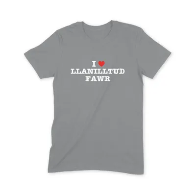 I Love Llanilltud Fawr T Shirt - Image 2