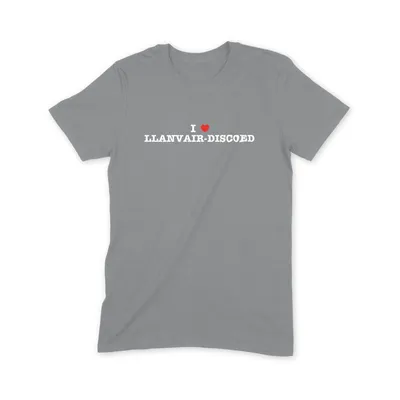 I Love Llanvair-Discoed T Shirt - Image 2