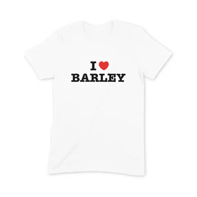 I Love Barley T Shirt - Image 3