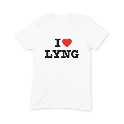 I Love Lyng T Shirt - Image 3
