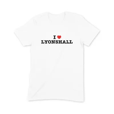 I Love Lyonshall T Shirt - Image 3