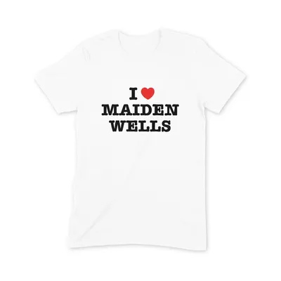 I Love Maiden Wells T Shirt - Image 3