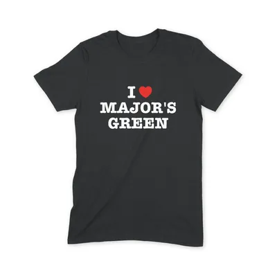 I Love Major's Green T Shirt - Image 1