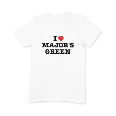 I Love Major's Green T Shirt - Image 3