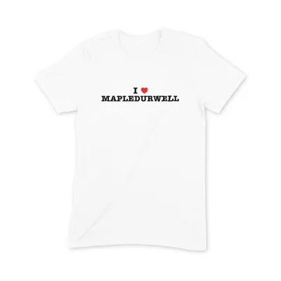I Love Mapledurwell T Shirt - Image 3