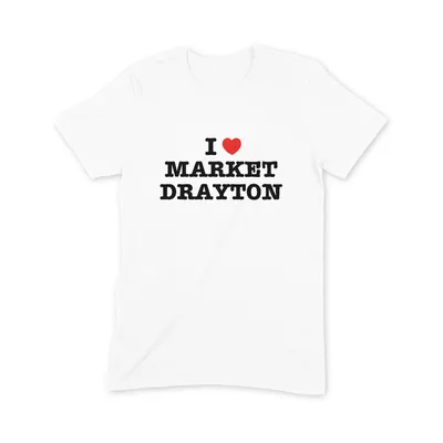 I Love Market Drayton T Shirt - Image 3