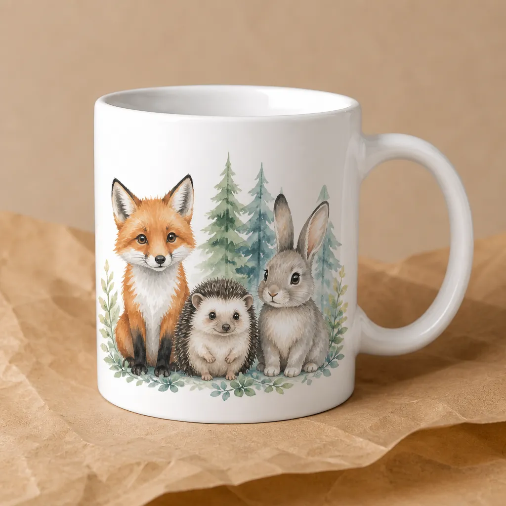 Mug Animaux de la forêt