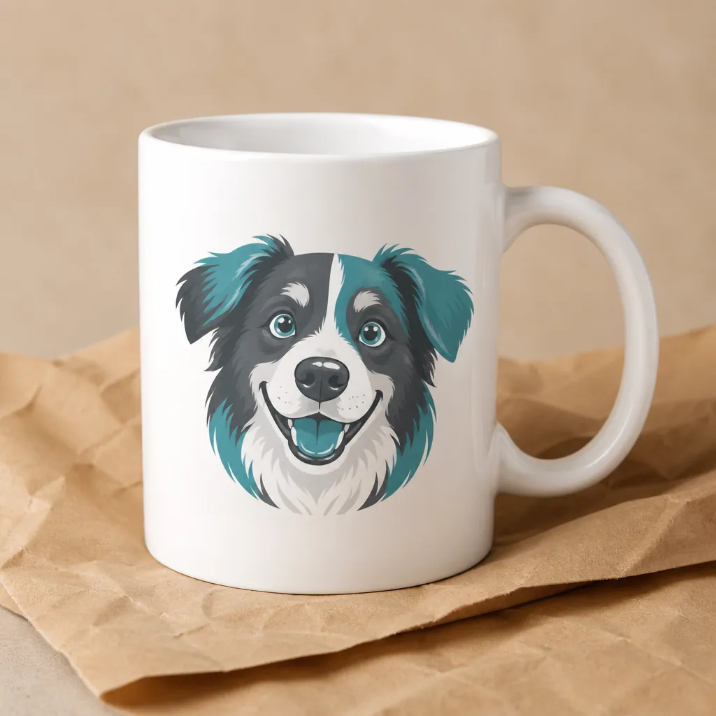 Mug Chien heureux