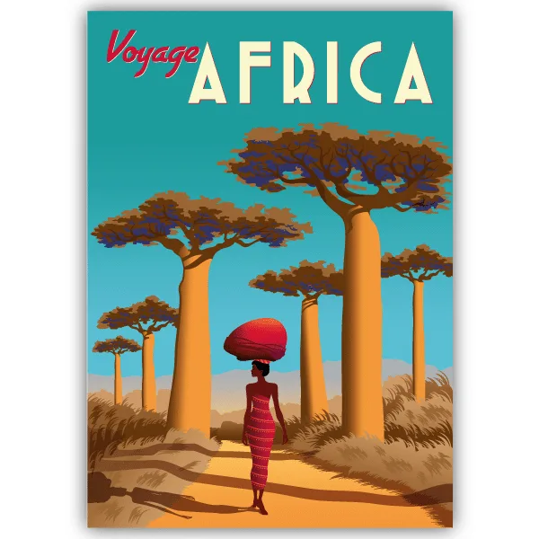Tableau Afrique - tableau décoratif Made in France