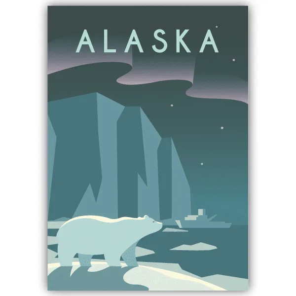 Tableau Alaska - tableau décoratif Made in France