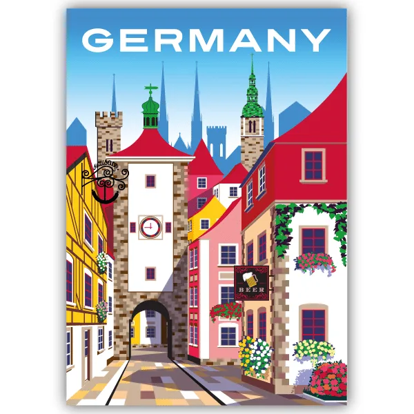 Tableau Allemagne - tableau décoratif Made in France