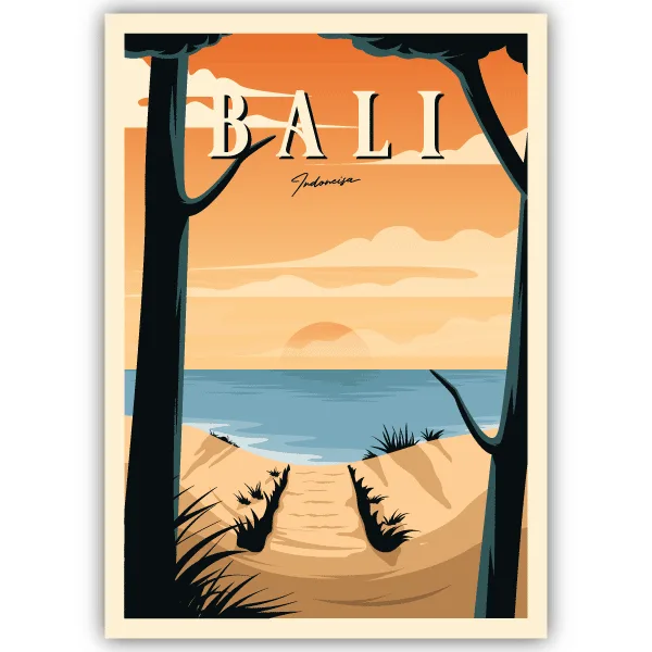 Tableau Bali - tableau décoratif Made in France