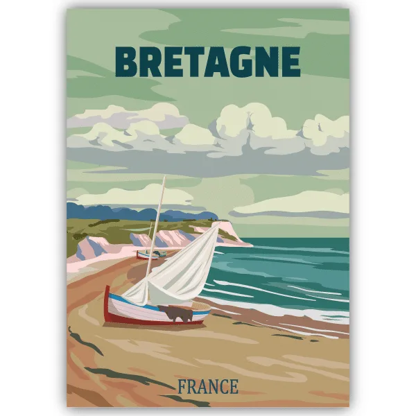 Tableau Bretagne - France - tableau décoratif Made in France