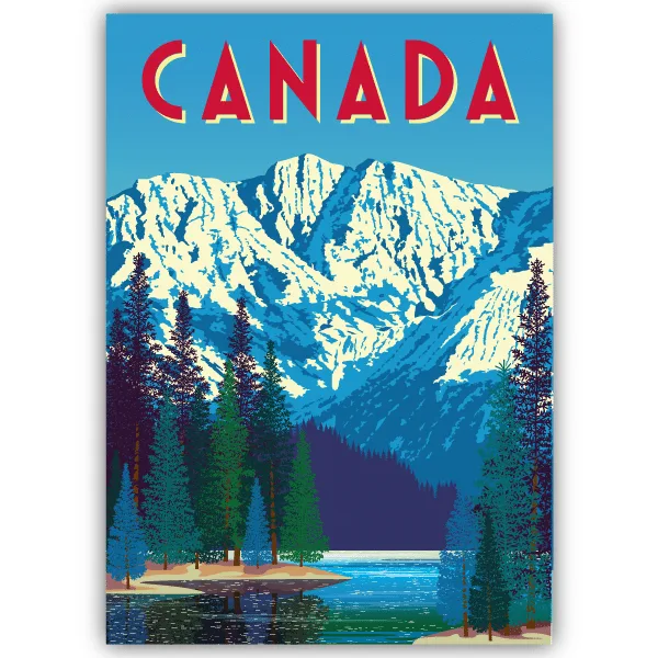 Tableau Canada - tableau décoratif Made in France