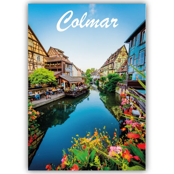 Tableau Colmar - France - tableau décoratif Made in France