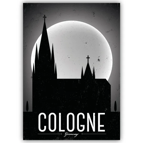 Tableau Cologne - Allemagne - tableau décoratif Made in France