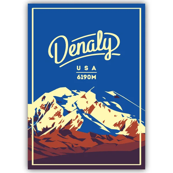 Tableau Denaly - États-Unis - tableau décoratif Made in France
