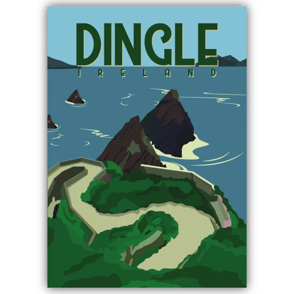 Tableau Dingle - Irlande - tableau décoratif Made in France