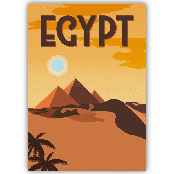 Tableau Égypte - tableau décoratif Made in France