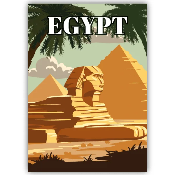 Tableau Égypte - tableau décoratif Made in France