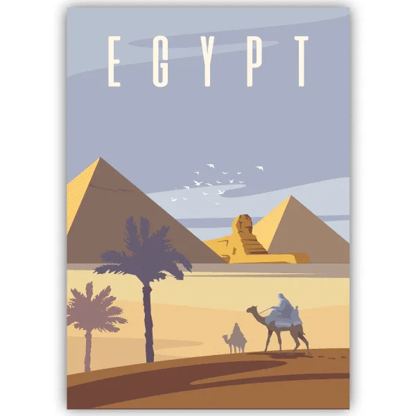 Tableau Égypte - tableau décoratif Made in France
