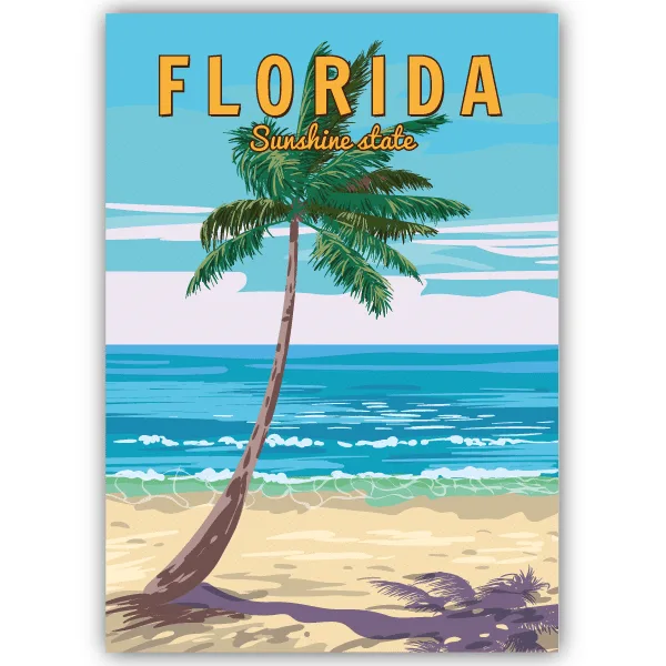 Tableau Floride - États-Unis - tableau décoratif Made in France