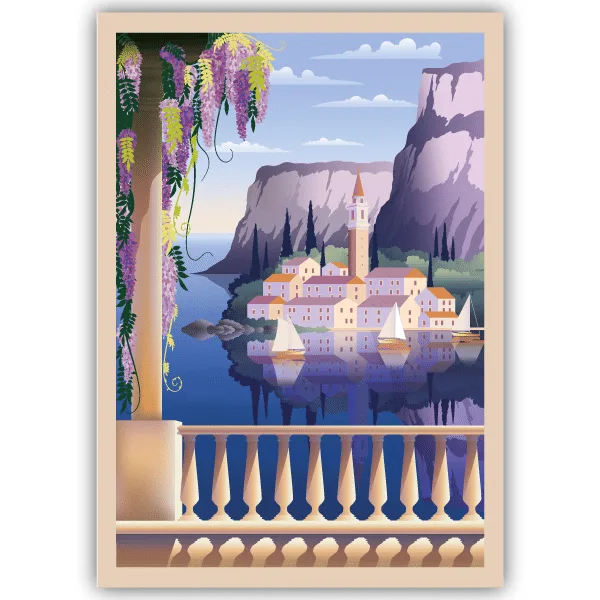 Tableau Grèce - tableau décoratif Made in France