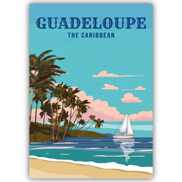 Tableau Guadeloupe - tableau décoratif Made in France