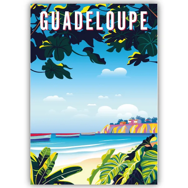 Tableau Guadeloupe - tableau décoratif Made in France