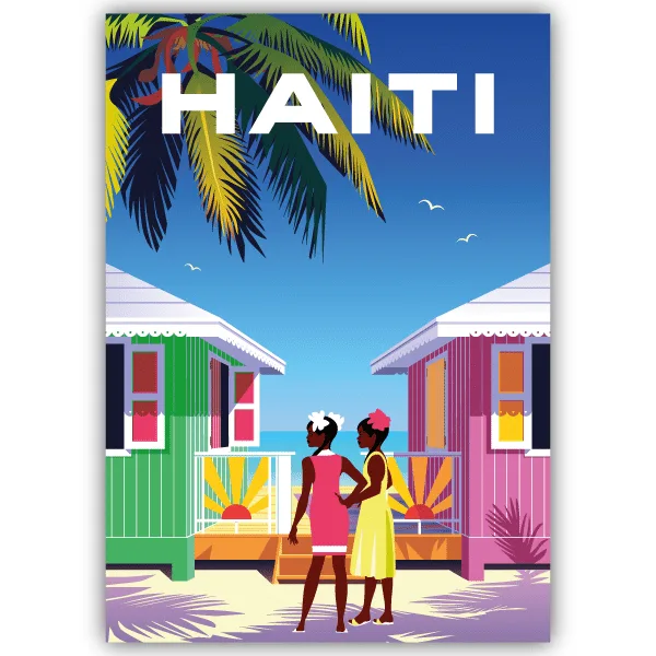 Tableau Haïti - tableau décoratif Made in France