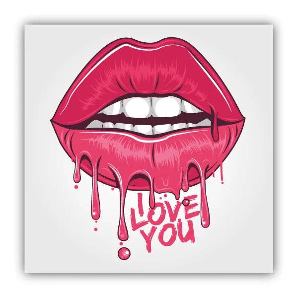 Tableau I Love You - tableau décoratif Made in France