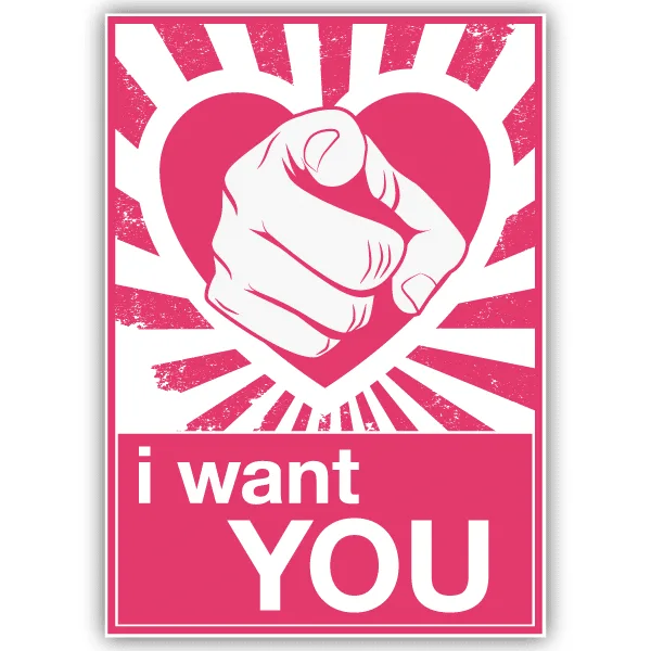 Tableau I Want You - tableau décoratif Made in France