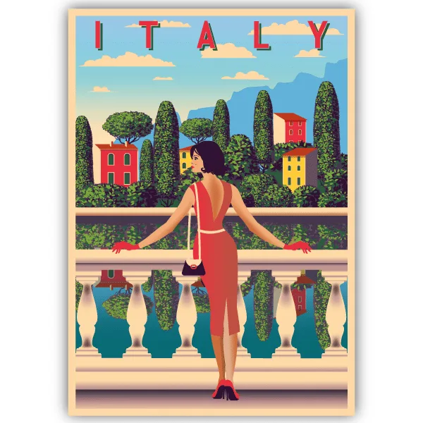 Tableau Italie - tableau décoratif Made in France