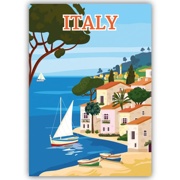 Tableau Italie - tableau décoratif Made in France