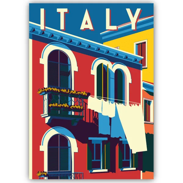 Tableau Italie - tableau décoratif Made in France