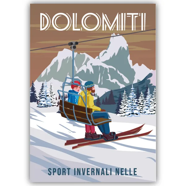 Tableau Les Dolomites - Italie - tableau décoratif Made in France