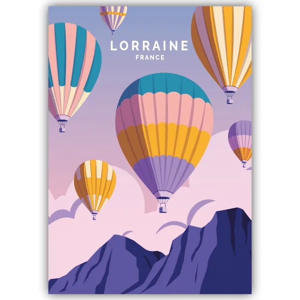 Tableau Lorraine - France - tableau décoratif Made in France