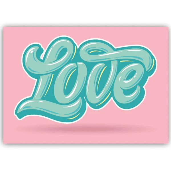 Tableau Love - tableau décoratif Made in France